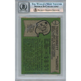 Tony Dorsett Autographed 1978 Topps #315 HOF 10 Grade Card Beckett 46486