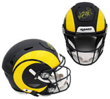 Matthew Stafford Signed Los Angeles Rams SpeedFlex Authentic Rivalry NFL Helmet