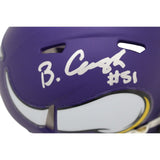 Blake Cashman Signed Minnesota Vikings Mini Helmet Beckett 44664