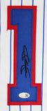 Sammy Sosa Authentic Signed White Pinstripe Pro Style Jersey JSA Witness