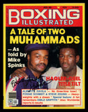 Eddie Mustafa Muhammad Autographed Boxing Illustrated Magazine Beckett BK08925