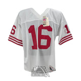 Joe Montana Autographed San Francisco White Mitchell & Ness Jersey - Fanatics