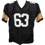 Dermotti Dawson Autographed/Signed Pro Style Black Jersey TRI 43410