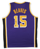 Austin Reaves Authentic Signed Purple Pro Style Jersey BAS