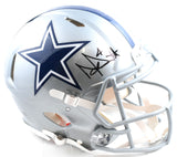 Dak Prescott Autographed Dallas Cowboys F/S Speed Authentic Helmet-BeckettW Holo