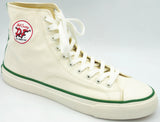 BOB COUSY AUTOGRAPHED P.F. FLYERS SHOES CELTICS SIZE 12 BECKETT 236684