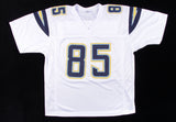 Antonio Gates Signed San Diego Chargers White Jersey (JSA COA) 8xPro Bowl T.E.