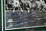 Super Bowl lll 16x20 Photo New York Jets Framed (Namath, etc.) - Fanatics COA