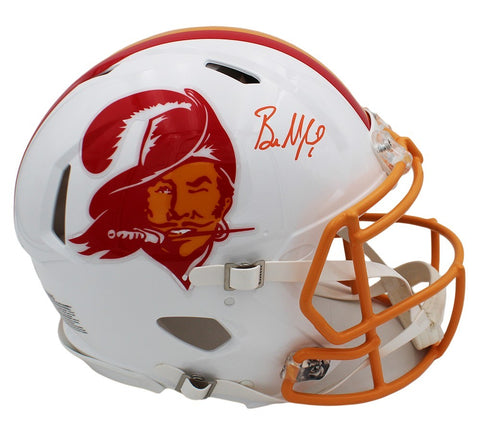 Baker Mayfield Signed Tampa Bay Speed Full Size Creamsicle NFL Helmet
