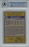 Tony Dorsett Autographed 1979 Topps #160 Trading Card Beckett 10 Slab 39282