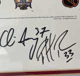 Patrick Roy Colorado Avalanche Autographed Looney Tunes 29"x26.5" Photo JSA COA