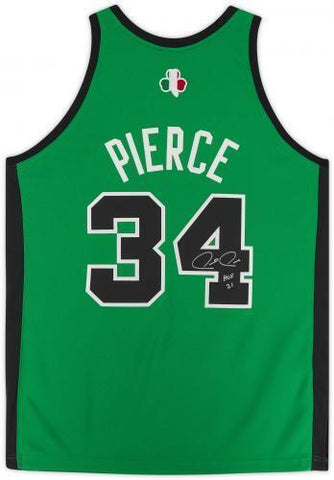 FRMD Paul Pierce Boston Celtics Signed 2007-08 Mitchell & Ness Jersey w/Insc
