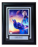 Chris Pratt Signed Framed 8x10 Guardians Of The Galaxy Photo JSA