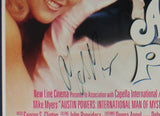 Mike Myers Signed Austin Powers Framed Movie Poster