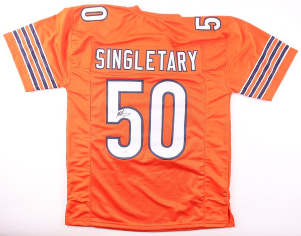 Mike Singletary Signed Chicago Bears Throwback Jersey (JSA) Super Bowl XX LB