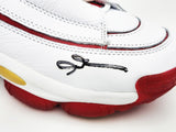 ALLEN IVERSON AUTOGRAPHED WHITE REEBOK THE ANSWER SHOE 76ERS 9.5 BECKETT 233345