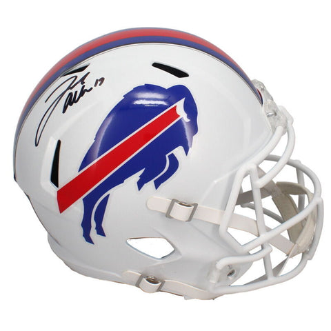 Josh Allen Autographed (Black Ink) Buffalo Bills Full Size Speed Helmet Beckett
