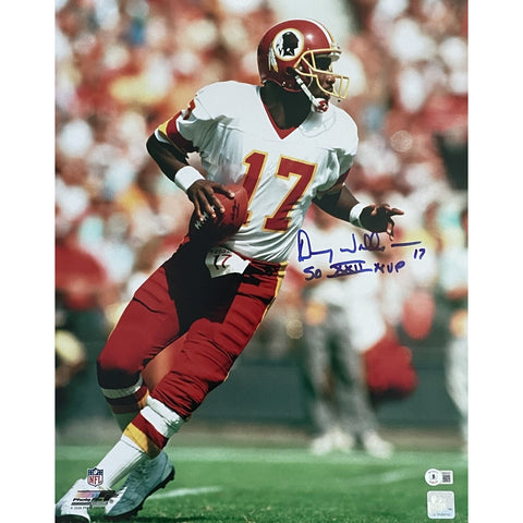 Doug Williams Autographed Washington Redskins SB MVP 16x20 Photo Beckett 47924