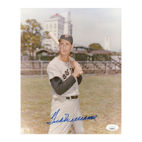 Ted Williams Signed Autographed 8x10 Photo Boston Red Sox JSA