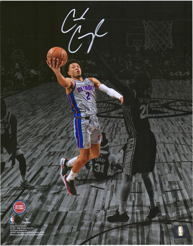 Cade Cunningham Detroit Pistons Autographed 11" x 14" Spotlight Photograph