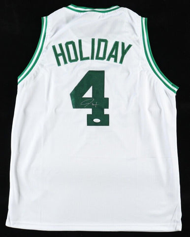 Jrue Holiday Boston Celtics Signed White Jersey / 2021 NBA Champion/ Guard (JSA)