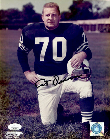 Art Donovan Baltimore Colts HOF Signed/Autographed 8x10 B/W Photo JSA 161529