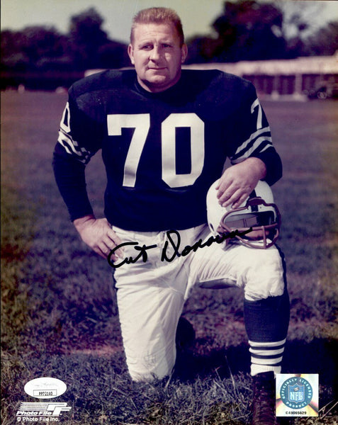 Art Donovan Baltimore Colts HOF Signed/Autographed 8x10 B/W Photo JSA 161529