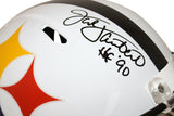 Jack Lambert Autographed Pittsburgh Steelers F/S AMP Helmet HOF JSA 28214