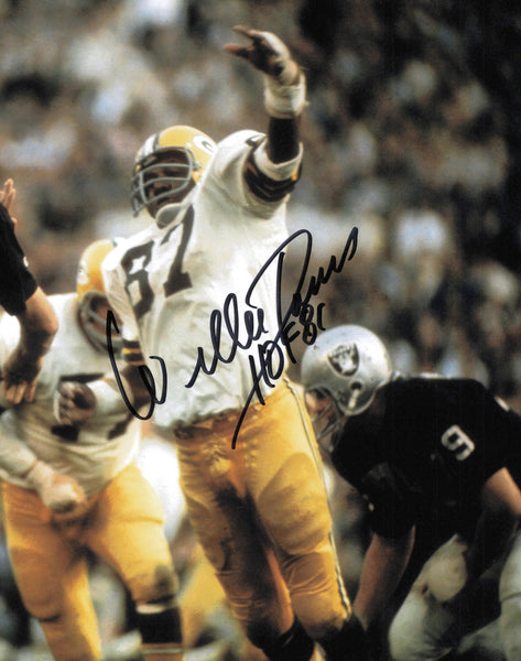 Willie Davis Autographed 8x10 Photo Green Bay Packers "HOF 81" SKU #245951