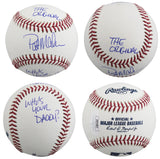 Twins Pat Mahomes Sr. "The Original, Who's Your Daddy?" Signed OML Baseball JSA