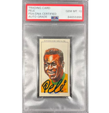 Pele Signed 1979 The Sun All Time Greats #308 - PSA 10 Autograph