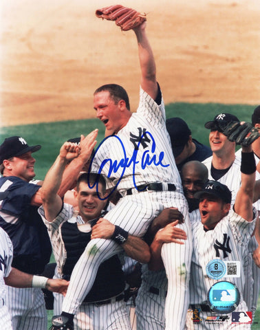 David Cone Autographed New York Yankees No Hitter 8x10 Photo Beckett