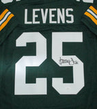 Packers SB Champ DORSEY LEVENS Signed Custom Replica GreenJersey AUTO - JSA