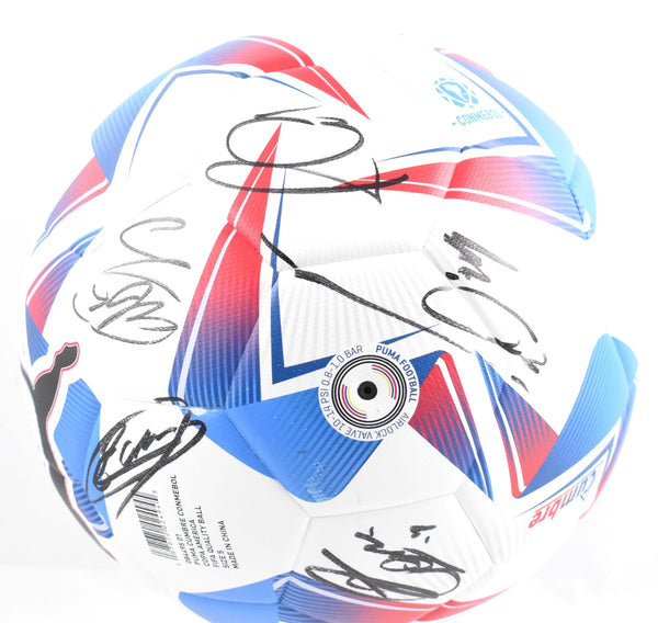 Endrick/Pepe/Rodrygo/J. Gomes/G. Arana Autographed Puma Soccer Ball - JSA