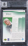 John Daly Signed 2001 Upper Deck #27 Card Auto 10! w/ Black Sig BAS Slabbed