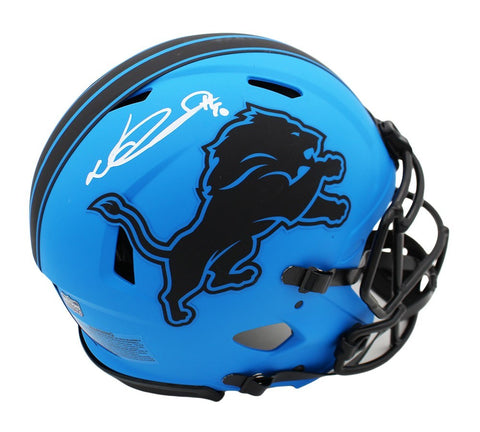 Ndamokung Suh Signed Detroit Lions Speed Authentic Rave NFL Helmet