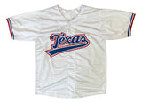Adolis Garcia Texas Signed White Baseball Jersey BAS