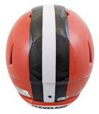 Browns Ozzie Newsome "HOF 99" Signed 2024 Full Size Speed Rep Helmet BAS Witness