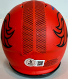 Jonathon Cooper Autographed Denver Broncos Rave Mini Helmet BAS COA