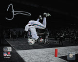 Tyreek Hill Autographed 8x10 Photo Dolphins Backflip (Smudged) Beckett 1W106249
