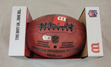 SAQUON BARKLEY SIGNED PHILADELPHIA EAGLES NFL OFFICIAL THE DUKE FOOTBALL BAS QR