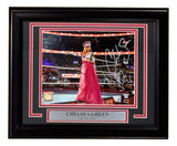 Chelsea Green Signed Framed 8x10 WWE Apron Photo Fanatics