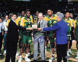 George Karl Autographed Signed 8x10 Photo Seattle Supersonics MCS Holo #87301