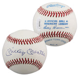 Yankees Mickey Mantle Authentic Signed Oal Baseball Auto Graded 9! JSA #XX07931