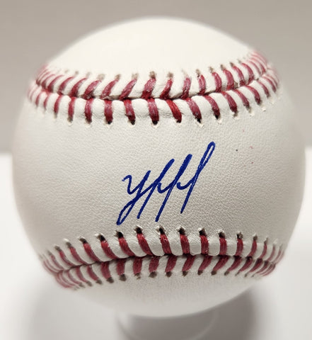 Astros World Series Champ YORDAN ALVAREZ Signed Official MLB Baseball AUTO - BAS