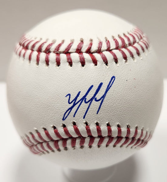 Astros World Series Champ YORDAN ALVAREZ Signed Official MLB Baseball AUTO - BAS