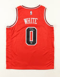 Coby White Signed Bulls Nike Swingman Jersey (Fanatics) Chicago's 1st Rd Pk 2019