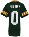 Matthew Golden (PACKERS) Signed Green Custom Football Jersey - (SCHWARTZ COA)