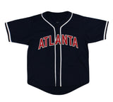 Dale Murphy Signed Atlanta Custom Blue Jersey With "82, 83 NL, MVP" Inscription