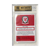 Ryan Giggs Signed 2017 Panini Nobility #65 Wales Legend - BGS 9.5 AUTO 10